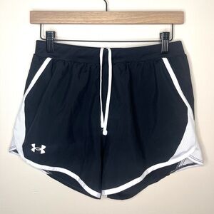 3 for 20 UNDER ARMOUR Women Loose Shorts Lined Black &‎ White | Small